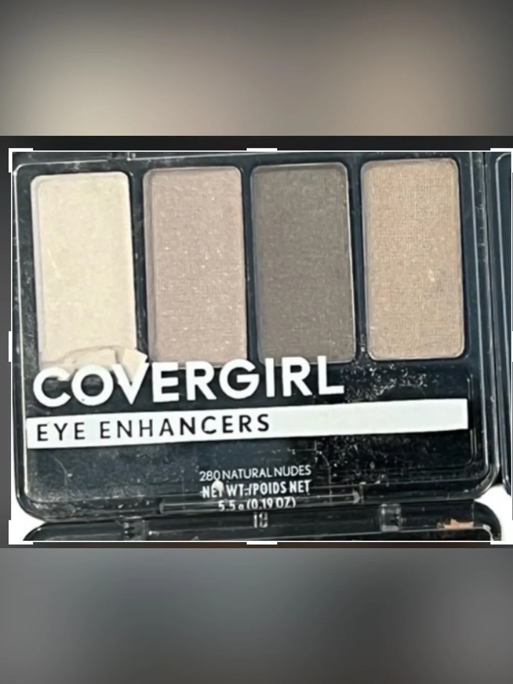 COVERGIRL 280 Natural Nudes Eyeshadow Palette Taupe, Beige, Cream Shades FPD